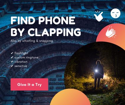 Clap To Find my Phone - Sound poster