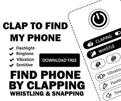 Clap To Find my Phone - Sound الملصق