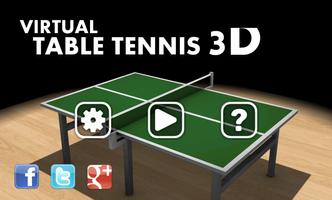 برنامه‌نما Virtual Table Tennis 3D عکس از صفحه