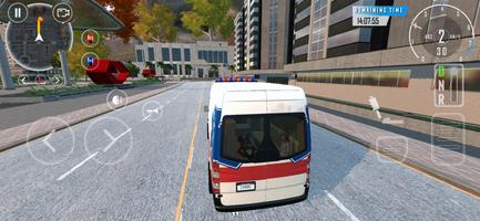 Simulador de Ambulância 192 Cartaz