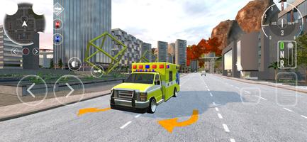 برنامه‌نما Ambulance Simulator - American عکس از صفحه