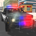 American Police Truck Zeichen