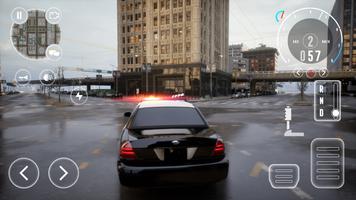 Poster Police Car Simulator