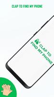 Flash Light on Clap - Find my phone Affiche