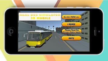 Real Bus Simulator 3D Mobile โปสเตอร์