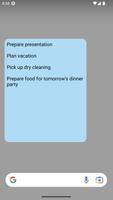 Simple Sticky Note Widget تصوير الشاشة 3