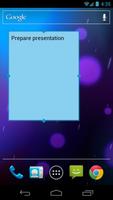 Simple Sticky Note Widget Plus capture d'écran 1