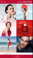 Clarins e-library poster
