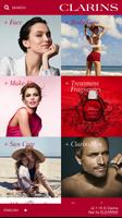 Clarins producten bibliotheek-poster