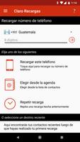 Claro Recargas পোস্টার