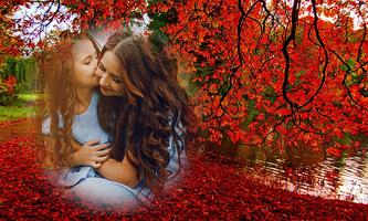 Autumn photo frames-poster