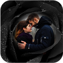 Black Rose Photo Frame APK