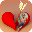 Broken Heart Photo Frames APK