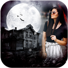 Haunted House Photo Frame icon