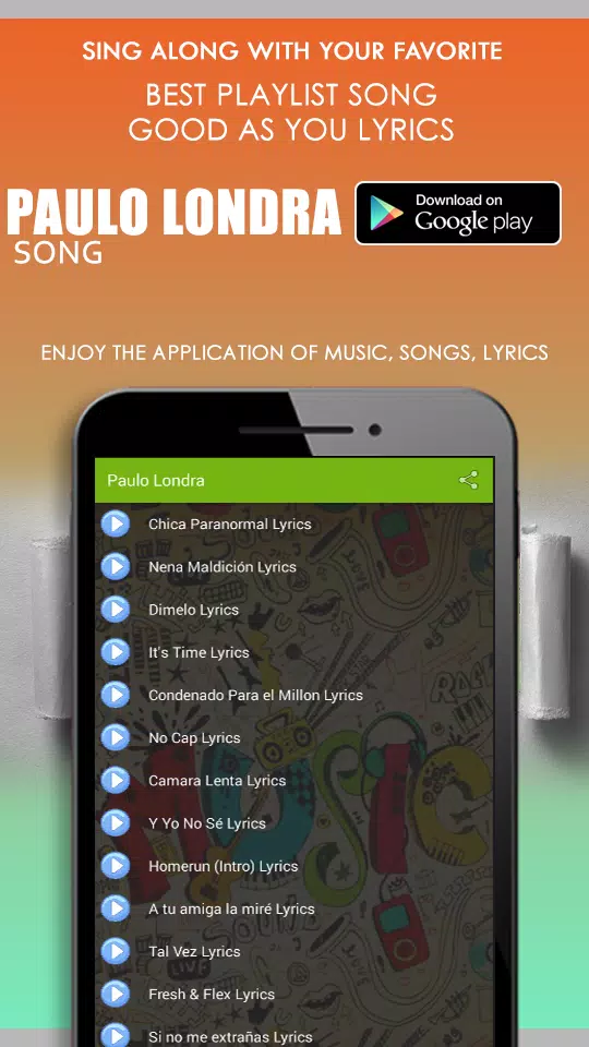 Descarga de APK de Paulo Londra - Tal Vez Musica Lyrics para Android