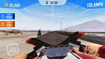 Traffic Bike Driving Simulator स्क्रीनशॉट 2