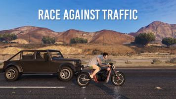 Traffic Bike Driving Simulator اسکرین شاٹ 3