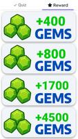 Clash Gems Reward Quiz تصوير الشاشة 2