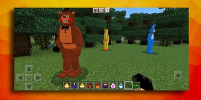 Freddy Mod Minecraft Affiche