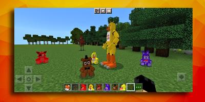 Freddy Mod Minecraft ảnh chụp màn hình 2