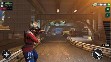 Cover Fire 3D: Sniper shooting Offline Games Affiche