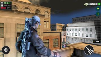 Cover Fire 3D: Sniper shooting Offline Games capture d'écran 2