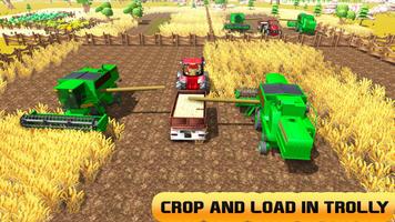 3 Schermata Village Farming Harvester Game 2020