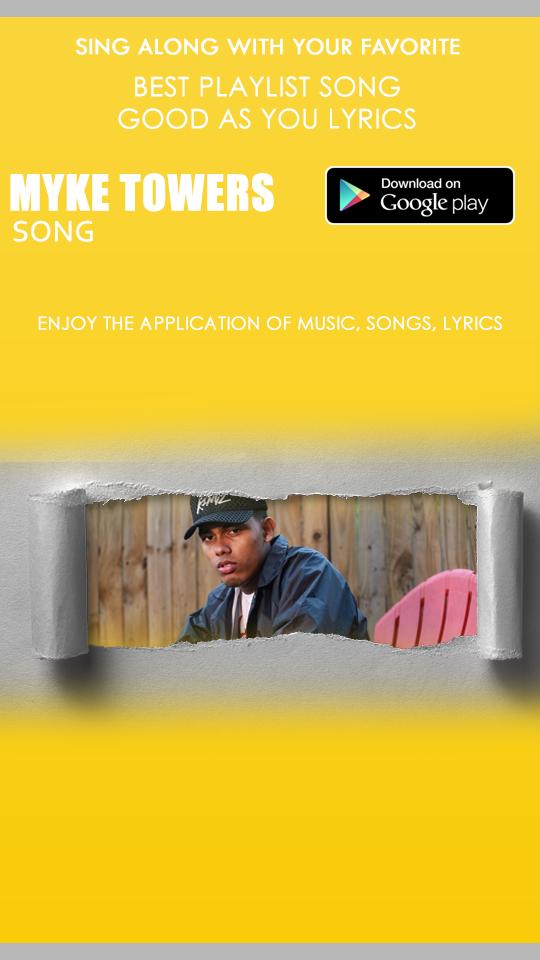 Descarga de APK de Myke Towers Songs Lyrics - La Playa para Android