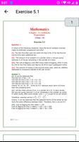 Class 10 Maths NCERT Book capture d'écran 3