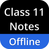 Class 11 Notes icône