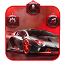 Classic Red Speed Car Theme APK