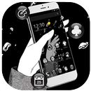 Classic Black Music Conductor Hand Theme APK