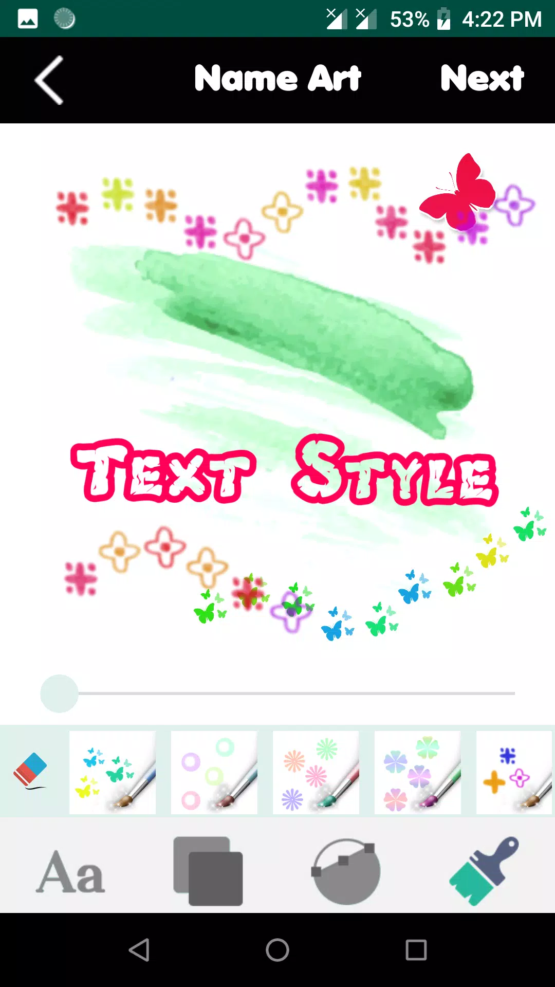 name design art app