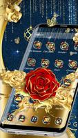 Classic red and gold rose theme screenshot 2