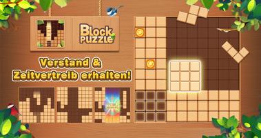 Holzblock-Puzzle: Sudoku Spiel Plakat
