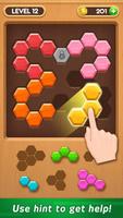 Wood Block Puzzle - Hexa تصوير الشاشة 2