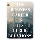 The business career in its public relations icône