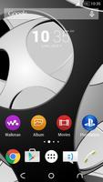 Theme Xperia™ White screenshot 1