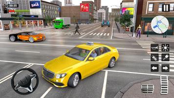 Taxi Driver 3D: City Taxi Game पोस्टर