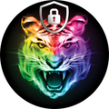 Tiger Neon Lock Screen HD