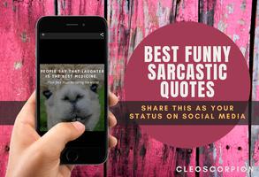 Best Funny Sarcastic Quotes and Sayings capture d'écran 3