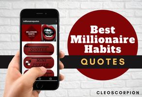 Best Millionaire Habits Quotes & Sayings Affiche