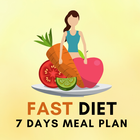 7 DAYS FAST DIET MEAL PLAN simgesi