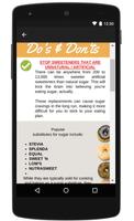 7 DAYS SUGAR DIET MEAL PLAN Plakat