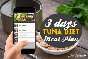 Super 3 Days Tuna Diet for Weight Loss Meal Plan capture d'écran 2