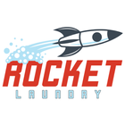Rocket Laundry Pickup Service Zeichen