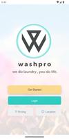 Washpro Laundry Pickup Service Affiche
