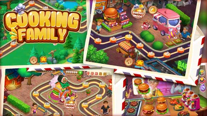 Cooking Family : Craze Diner アプリダウンロード