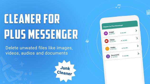 Cleaner for Plus Messenger poster