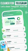 Cleaner for telegram スクリーンショット 1